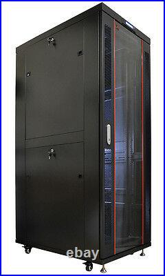 42U 32inch (800mm) depth 19'' Server Rack Cabinet Network Enclosure- 190$ Bonus