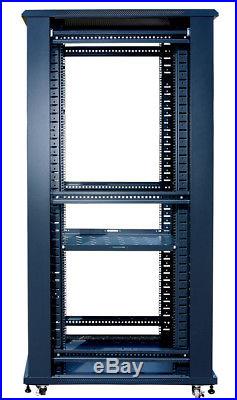 42U 39 Deep 19 IT Free Standing Server Rack Cabinet Enclosure+100$ Bonus Free