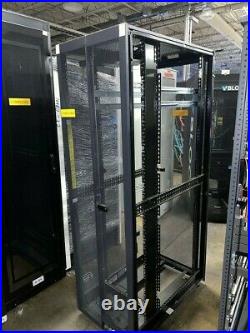 42U Dell PS 38S Server Cabinet Rack Enclosure, Rolling