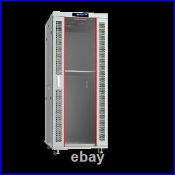 42U IT Rack 35 inch Deep Server Data Cabinet Enclosure Light Gray with Bonus