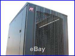 42U Mesh Doors 39 Deep 19 IT Free Standing Server Rack Cabinet Enclosure