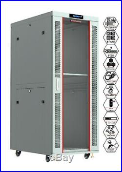 42U Rack Server Cabinet 35 Inch Deep IT Network Enclosure