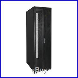 42U Server Cabinet IT Network Data Rack Enclosure Brand New with vented doors
