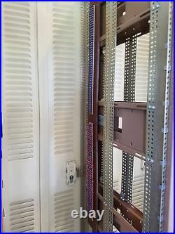 42U Server Rack, EMCOR Modular Enclosure 19 Rack Lockable Cabinet, 5 available