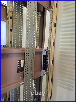 42U Server Rack, EMCOR Modular Enclosure 19 Rack Lockable Cabinet, 5 available