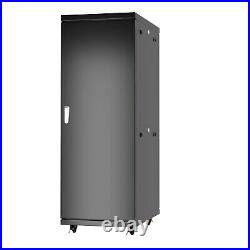 42 U Server Rack It Cabinet Network Enclosure Glass Door $190 Accessories