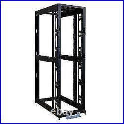 42u open frame rack enclosure server cabinet 3000lb capacity