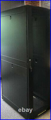 45U SmartRack Deep Rack Enclosure Cabinet withdoors & side panels