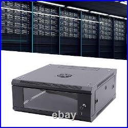 4U 24 Deep Wall-Mount IT Network Server Rack Cabinet Enclosure Rack LockingBox