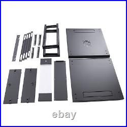 4U 24 Wall Mount Deep IT Network Server Rack Cabinet Enclosure Rack Locking Box