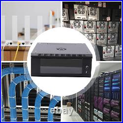 4U 4 Post Server Rack Network Enclosure 24'' Locking Drawer Storage Cabinet US 4U 4 Post Server Rack Network Enclosure 24'' Locking Drawer Storage Cabinet US