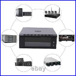 4U 4 Post Server Rack Network Enclosure 24'' Locking Drawer Storage Cabinet US 4U 4 Post Server Rack Network Enclosure 24'' Locking Drawer Storage Cabinet US