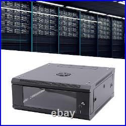 4U 4 Post Server Rack Network Enclosure 24'' Locking Drawer Storage Cabinet US 4U 4 Post Server Rack Network Enclosure 24'' Locking Drawer Storage Cabinet US