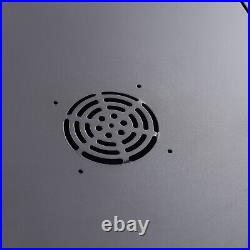 4U 4 Post Server Rack Network Enclosure 24'' Locking Drawer Storage Cabinet US 4U 4 Post Server Rack Network Enclosure 24'' Locking Drawer Storage Cabinet US