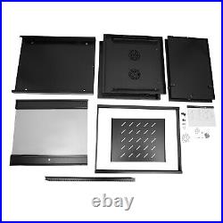 4U/6U/9U/15U Wall Mount Network Server Data Cabinet Enclosure Rack Glass Door US 4U/6U/9U/15U Wall Mount Network Server Data Cabinet Enclosure Rack Glass Door US