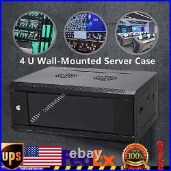 4U Server Cabinet Case Wall Mount Network Server Data Cabinet Enclosure Rack 4U Server Cabinet Case Wall Mount Network Server Data Cabinet Enclosure Rack