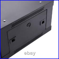 4U Server Cabinet Case Wall Mounted Network Server Data Cabinet Enclosure Rack