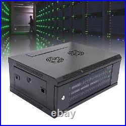 4U Server Cabinet Rack Wall Mounted Network Server Data Cabinet Enclosure Rack