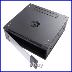 4U Wall Mount Network Server Data Cabinet Rack Enclosure Rack Glass Door Lock US 4U Wall Mount Network Server Data Cabinet Rack Enclosure Rack Glass Door Lock US