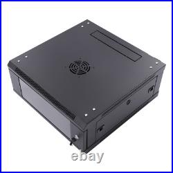 4U Wall Mount Network Server Data Cabinet Rack Enclosure Rack Glass Door Lock US 4U Wall Mount Network Server Data Cabinet Rack Enclosure Rack Glass Door Lock US