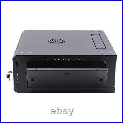 4U Wall Mount Network Server Data Cabinet Rack Enclosure Rack Glass Door Lock US 4U Wall Mount Network Server Data Cabinet Rack Enclosure Rack Glass Door Lock US