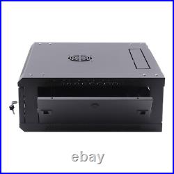 4U Wall Mount Network Server Data Cabinet Rack Enclosure Rack Glass Door Lock US 4U Wall Mount Network Server Data Cabinet Rack Enclosure Rack Glass Door Lock US