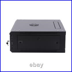 4U Wall Mount Network Server Data Cabinet Rack Enclosure Rack Glass Door Lock US 4U Wall Mount Network Server Data Cabinet Rack Enclosure Rack Glass Door Lock US