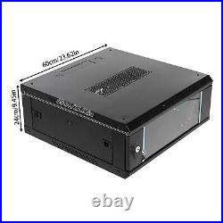 4U Wall Mount Server Cabinet Network Server Data Cabinet Server Enclosure Rack 4U Wall Mount Server Cabinet Network Server Data Cabinet Server Enclosure Rack