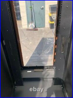 4x 48U Legrand Server Rack 29.5 Cabinet Enclosure Panels Wheels Square Holes