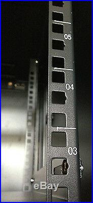 6U 24 Deep Wall Mount IT Network Server Rack Cabinet Enclosure Open Box