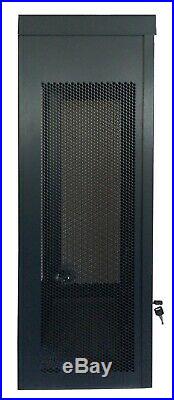 6U 35 Depth Wall Server Cabinet Vertical Equipment Installation Rack Enclosure