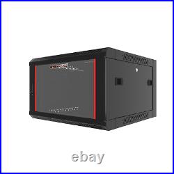 6U IT Server Rack Cabinet Enclosure (24w x24d x14h)