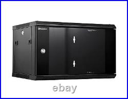 6U Performance Wall Mount Server Cabinet Network Rack Enclosure, Quiet Coolin 6U Performance Wall Mount Server Cabinet Network Rack Enclosure, Quiet Coolin