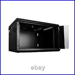 6U Performance Wall Mount Server Cabinet Network Rack Enclosure, Quiet Coolin 6U Performance Wall Mount Server Cabinet Network Rack Enclosure, Quiet Coolin