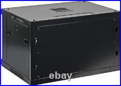 6U Professional Wall Mount Network Server Cabinet Enclosure 19-Inch Server Rack