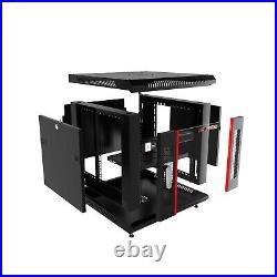 6U Sysracks Wall Mount IT Data Network Server Rack Cabinet Enclosure 24 Depth