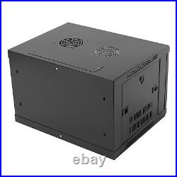 6U Wall Mount Network Server Rack Cabinet Enclosure Door Lock 22.417.714.6 In 6U Wall Mount Network Server Rack Cabinet Enclosure Door Lock 22.417.714.6 In