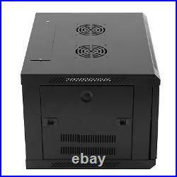 6U Wall Mount Network Server Rack Cabinet Enclosure Door Lock 22.417.714.6 In 6U Wall Mount Network Server Rack Cabinet Enclosure Door Lock 22.417.714.6 In