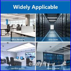 6U Wall Mount Server Cabinet IT Network Rack Enclosure Lockable Glass Door Black 6U Wall Mount Server Cabinet IT Network Rack Enclosure Lockable Glass Door Black