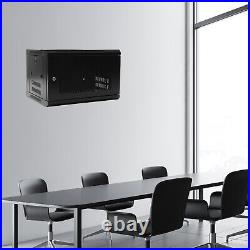 6U Wall Mount Server Cabinet Network Rack Vented Enclosure Locking Door Durable 6U Wall Mount Server Cabinet Network Rack Vented Enclosure Locking Door Durable