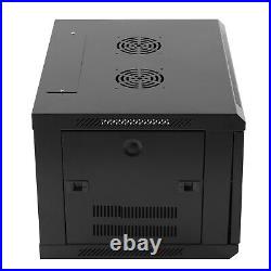 6U Wall Mount Server Cabinet Network Rack Vented Enclosure Locking Door Durable 6U Wall Mount Server Cabinet Network Rack Vented Enclosure Locking Door Durable