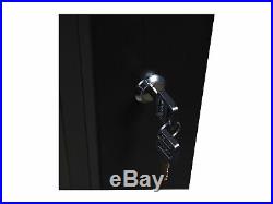 6U Wall mount Cabinet Enclosure 19in Server Network Rack With Locking Glass Door