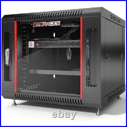 9U Sysracks Wall Mount IT Data Network Server Rack Cabinet Enclosure 18 Depth 9U Sysracks Wall Mount IT Data Network Server Rack Cabinet Enclosure 18 Depth
