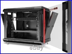 9U Sysracks Wall Mount IT Data Network Server Rack Cabinet Enclosure 18 Depth 9U Sysracks Wall Mount IT Data Network Server Rack Cabinet Enclosure 18 Depth