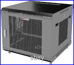 9U Sysracks Wall Mount IT Data Network Server Rack Cabinet Enclosure 24 Depth