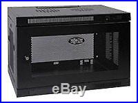9U WALL MOUNT RACK ENCLOSURE CABINET With DOOR AND SIDE PANELS