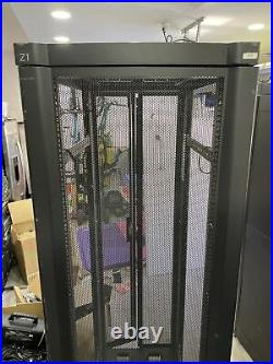 APC AR2100BLK NetShelter VX 42U 19 Rack Enclosure Storage Cabinet