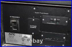 APC AR2100BLK NetShelter VX 42U 19 Rack Enclosure Storage Cabinet withSYCFXR8