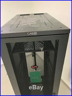 APC AR2400 NetShelter SV 42U Server Rack Cabinet Deep Enclosure with Side Panels