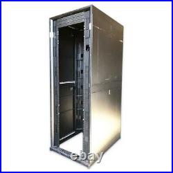 APC AR3000 NetShelter 45U Server Rack Cabinet Enclosure sides No Doors Grade B